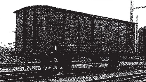 Wagon ex  type 2021A2 Gesloten