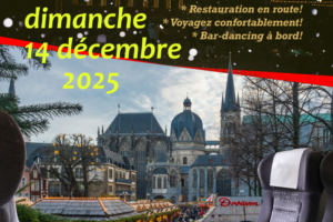 Train de Noël vers Aix-la-Chapelle